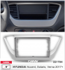 Рамка Hyundai Solaris с 2017 для MFB дисплея 9" CARAV 22-784