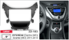 Рамка Hyundai Elantra (MD), Avante (MD) 2010-2013 для MFB дисплея 9" CARAV 22-183