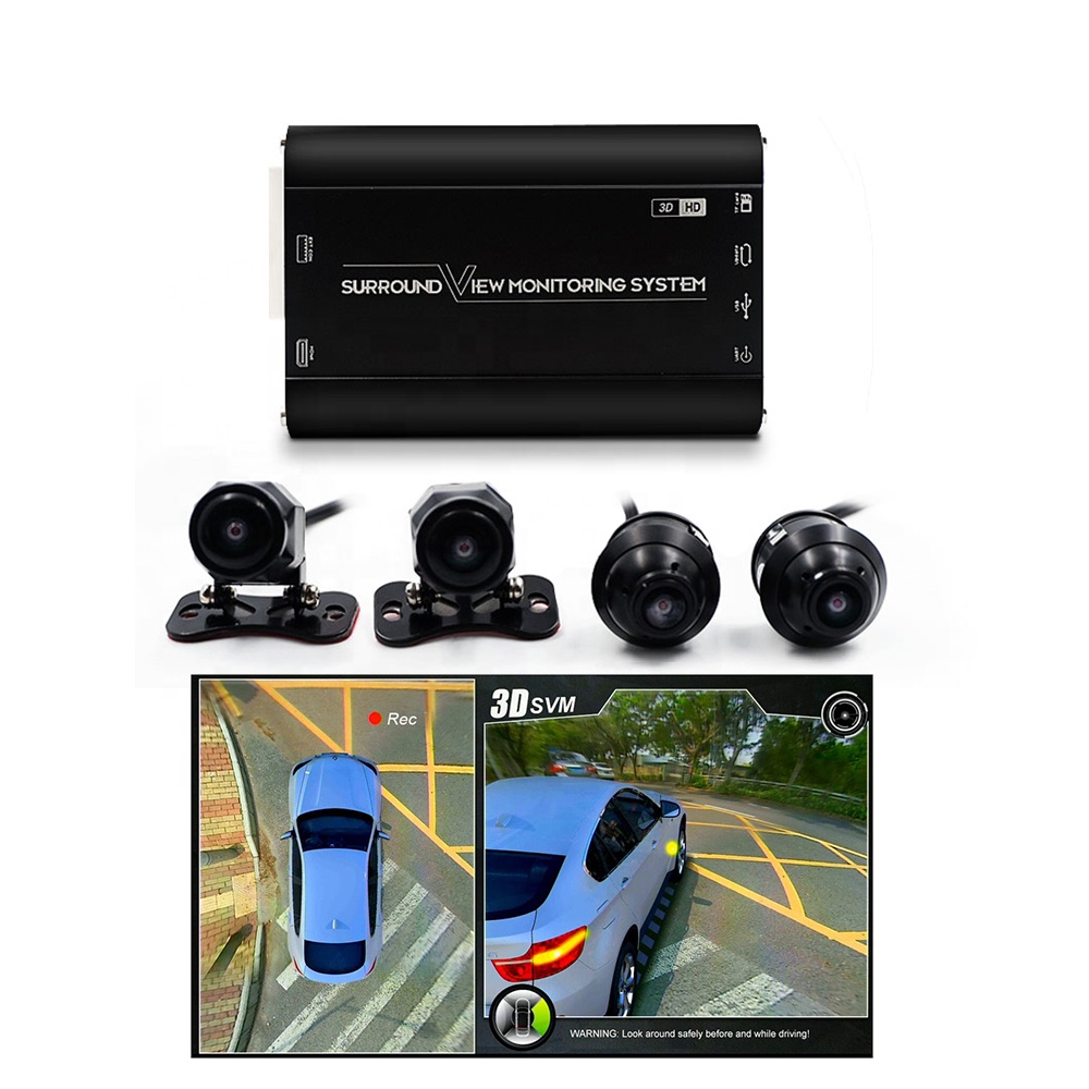 Автомобильная система кругового обзора Bird View CAR DVR 360 без камар