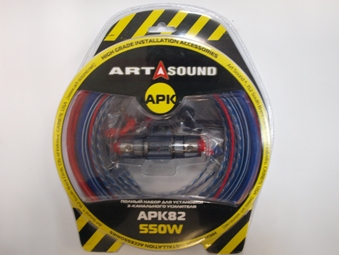 Кабельный набор ART SOUND APK82 (8GA, 2 канала)