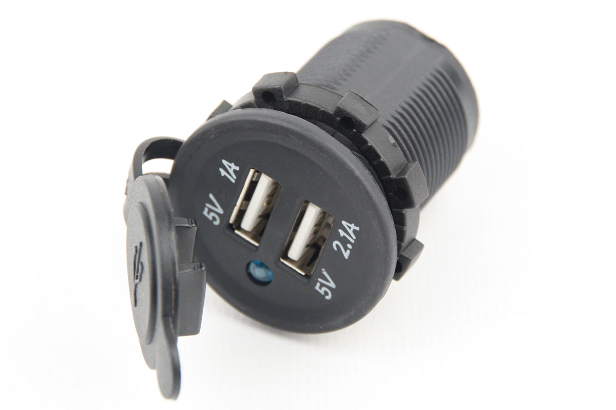 Адаптер для встраивания ACV RM37-2004 USB - 5В 2,1A / 5В 1А
