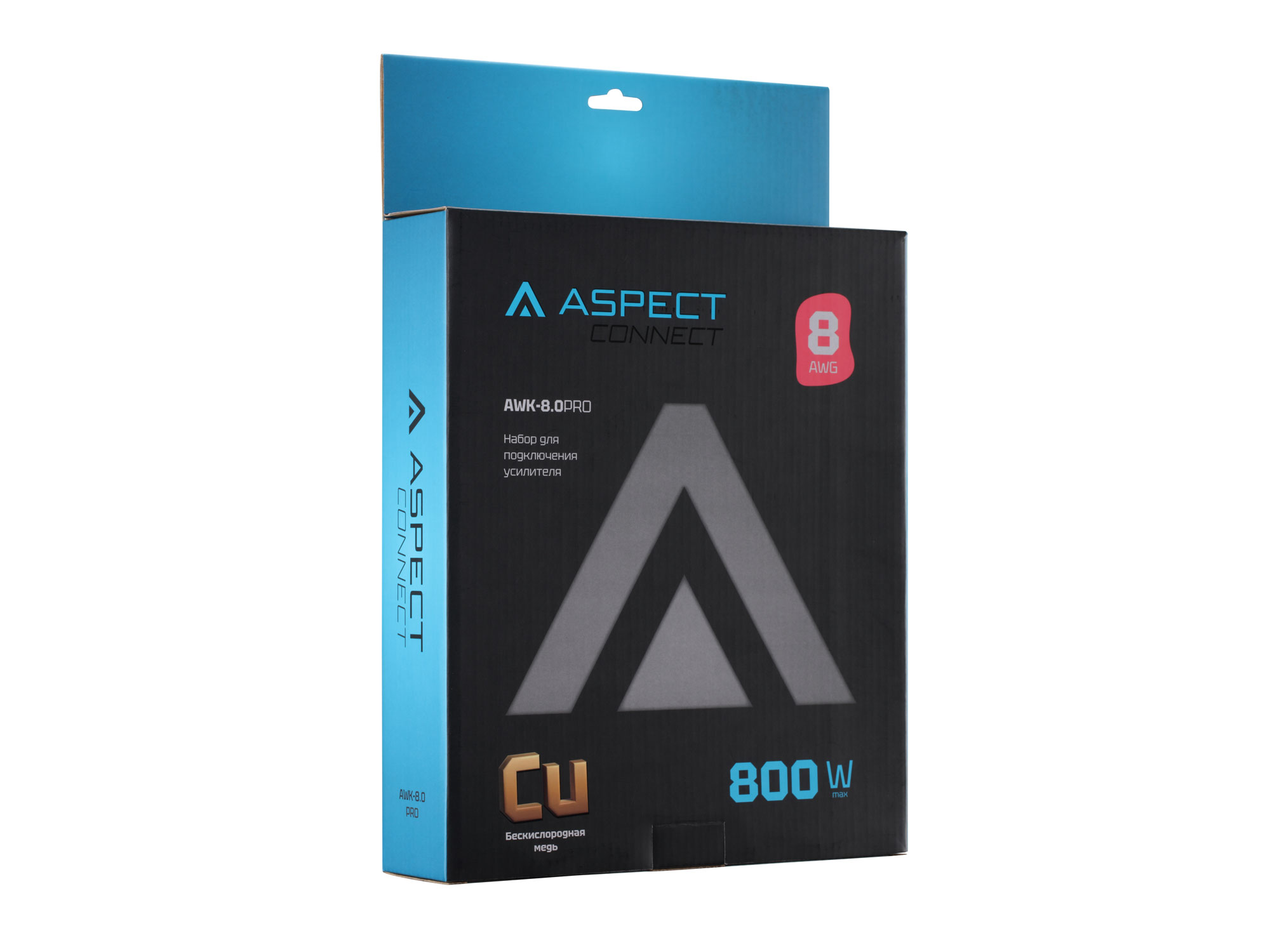 Кабельный набор Aspect AWK-8.0PRO (8GA, без RCA, медь)