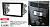 Рамка Opel Astra H c 2004 2DIN black CARAV 11-028