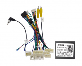 Комплект проводов для установки ANDROID Ksize WS-MTTY06 Toyota 2012+ (основ, ант, руль, AMP,CAN,CAM)