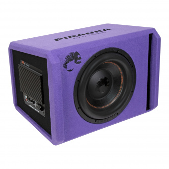 Корпусной сабвуфер активный DL Audio Piranha 12A Purple V.2