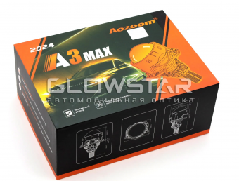 Линзы Bi-LED Aozoom A3 Max 2024 New (3.0 дюйма)