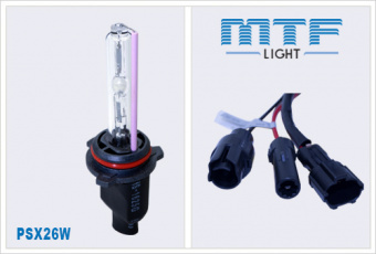 Лампа ксеноновая MTF (PSX26W 5000k) 25W уценка гарантия 14 дней