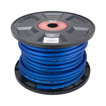 Кабель силовой Kicx PCC 430BS (4AWG, синий)