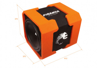 Корпусной сабвуфер активный DL Audio Piranha 12A Twin V.2