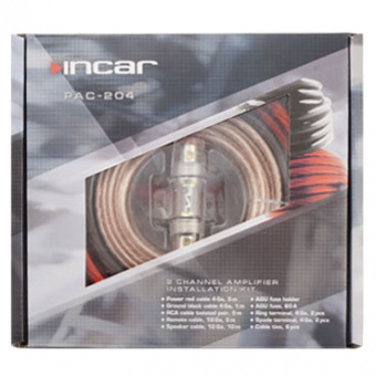 Кабельный набор Incar PAC-204 (4GA, 2 канала)