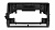 Рамка Toyota Camry 2021+ для MFA дисплея 10" Ksize TK763