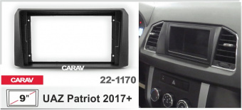Рамка Uaz Patriot с 2017+ для MFB дисплея 9" CARAV 22-1170