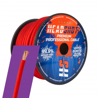 Кабель силовой Kicx HEADSHOT POFC 430R (4AWG, красный)