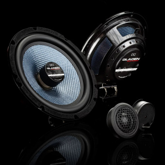16: Акустика 2x компонентная Gladen SQX 165 SLIM