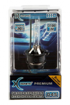 Лампа ксеноновая Xenite Premium (D4S 5000K + 20%)