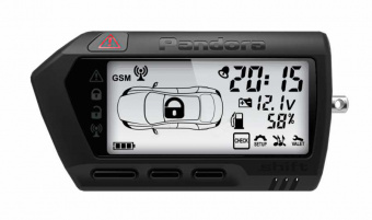 Брелок Pandora 3945 с дисплеем (DXL705 black)