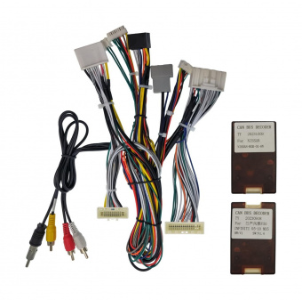 Комплект проводов для установки ANDROID Ksize WS-MTNS19 Infiniti M35 2005 - 2007 (CAN,CAM,AMP)