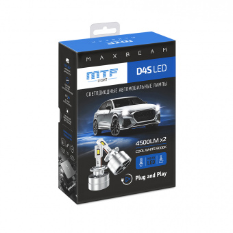 Лампа светодиодная MTF MaxBeam D4S 6000K