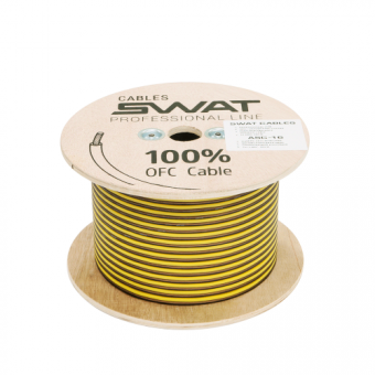 Кабель акустический Swat SPW-16 2-1.50mm yelow-black