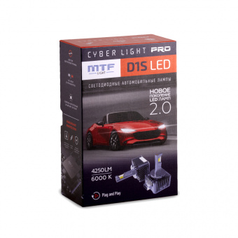 Лампа светодиодная MTF Cyber Light PRO D1S 6000K