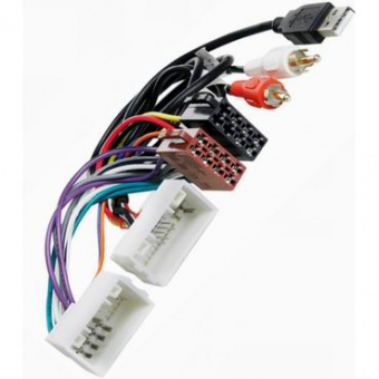 Переходник Intro ISO HY-03 AUX+USB Solaris/i35/Sportage