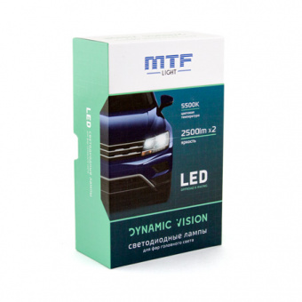 Лампа светодиодная MTF Dynamic Vision H11/H9 5500K