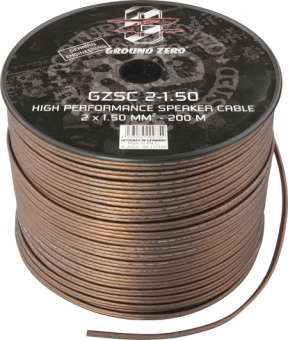 Кабель акустический GROUND ZERO GZSC 2-1.50 14,7AWG