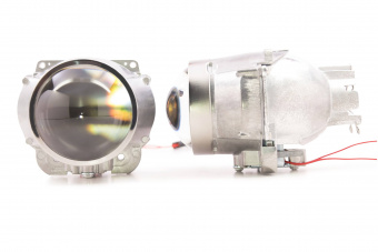 Линзы Bi-Xenon Optima FX-R 2.5" (цоколь D2S/H7, без ламп, 2 линзы, без маски)