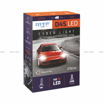 Лампа светодиодная MTF Cyber Light D4S 6000K