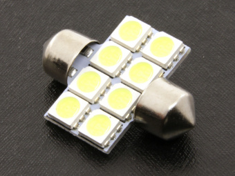 Лампа светодиодная FT-5050-8SMD-31мм