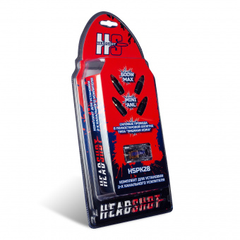 Кабельный набор Kicx HSPK28 (8GA, 2 канала)