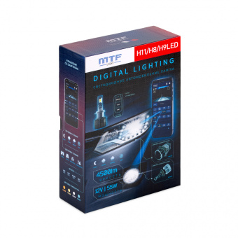 Лампа светодиодная MTF DIGITAL LIGHTING Н11 3000-7000K SM11K5