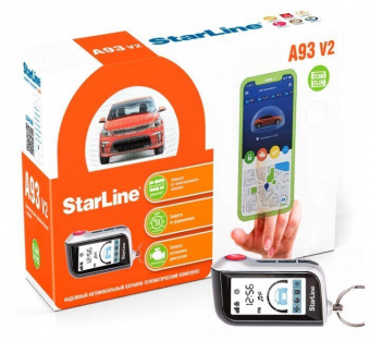 Автосигнализация StarLine A93 V2 2CAN+2LIN
