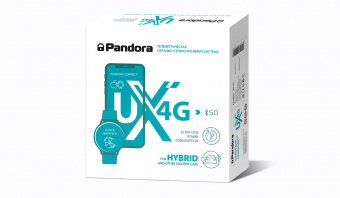 Автосигнализация Pandora UX 4G (2CAN, LIN, IMMO-KEY, автозапуск)