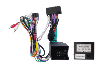 Комплект проводов для установки ANDROID Ksize WS-MTBW06 BMW X3 (E83) 2006 - 2010 (основ, ант, CAN)
